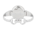 Buy Shop Gucci Guccissima Diamonds Mother of Pearl Dial Silver Steel Strap Watch For Women - YA134303 USA Online
