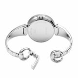 Buy Shop Gucci Guccissima Diamonds Mother of Pearl Dial Silver Steel Strap Watch For Women - YA134303 USA Online