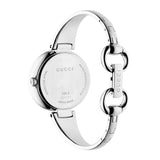 Buy Shop Gucci Guccissima Diamonds Mother of Pearl Dial Silver Steel Strap Watch For Women - YA134303 USA Online