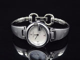 Buy Shop Gucci Guccissima Diamonds Mother of Pearl Dial Silver Steel Strap Watch For Women - YA134504 USA Online