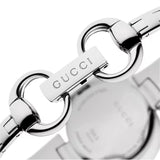 Buy Shop Gucci Guccissima Diamonds Mother of Pearl Dial Silver Steel Strap Watch For Women - YA134504 USA Online