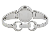 Buy Shop Gucci Guccissima Diamonds Mother of Pearl Dial Silver Steel Strap Watch For Women - YA134504 USA Online
