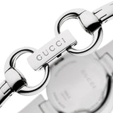Buy Shop Gucci Guccissima Quartz Diamonds Brown Dial Silver Steel Strap Watch For Women - YA134503 USA Online