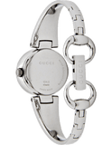 Buy Shop Gucci Guccissima Quartz Diamonds Brown Dial Silver Steel Strap Watch For Women - YA134503 USA Online