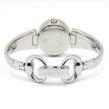 Buy Shop Gucci Guccissima Quartz Diamonds Brown Dial Silver Steel Strap Watch For Women - YA134503 USA Online
