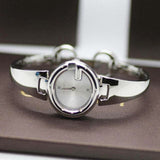 Buy Shop Gucci Guccissima Quartz Silver Dial Silver Steel Strap Watch For Women - YA134502 USA Online