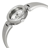 Buy Shop Gucci Guccissima Quartz Silver Dial Silver Steel Strap Watch For Women - YA134502 USA Online