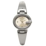 Buy Shop Gucci Guccissima Quartz Silver Dial Silver Steel Strap Watch For Women - YA134502 USA Online