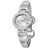 Buy Shop Gucci Guccissima Quartz Silver Dial Silver Steel Strap Watch For Women - YA134502 USA Online