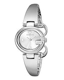 Buy Shop Gucci Guccissima Quartz Silver Dial Silver Steel Strap Watch For Women - YA134502 USA Online