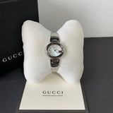 Buy Shop Gucci Guccissima Quartz Silver Dial Silver Steel Strap Watch For Women - YA134511 USA Online