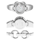 Buy Shop Gucci Guccissima Quartz Silver Dial Silver Steel Strap Watch For Women - YA134511 USA Online
