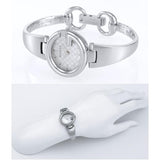 Buy Shop Gucci Guccissima Quartz Silver Dial Silver Steel Strap Watch For Women - YA134511 USA Online
