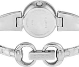Buy Shop Gucci Guccissima Quartz Silver Dial Silver Steel Strap Watch For Women - YA134511 USA Online