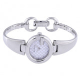 Buy Shop Gucci Guccissima Quartz Silver Dial Silver Steel Strap Watch For Women - YA134511 USA Online