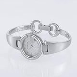 Buy Shop Gucci Guccissima Quartz Silver Dial Silver Steel Strap Watch For Women - YA134511 USA Online