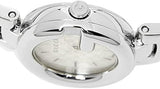 Buy Shop Gucci Guccissima Quartz Silver Dial Silver Steel Strap Watch For Women - YA134511 USA Online