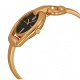 Buy Shop Gucci Horsebit Collection Black Dial Rose Gold Steel Strap Watch For Women - YA139507 USA Online