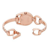 Buy Shop Gucci Horsebit Collection Diamonds Mother of Pearl Dial Rose Gold Steel Strap Watch For Women - YA139508 USA Online