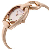 Buy Shop Gucci Horsebit Collection Diamonds Mother of Pearl Dial Rose Gold Steel Strap Watch For Women - YA139508 USA Online
