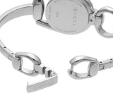 Buy Shop Gucci Horsebit Collection Diamonds Mother of Pearl Dial Silver Steel Strap Watch For Women - YA139505 USA Online