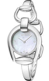 Buy Shop Gucci Horsebit Collection Diamonds Mother of Pearl Dial Silver Steel Strap Watch For Women - YA139506 USA Online