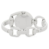 Buy Shop Gucci Horsebit Collection Diamonds Mother of Pearl White Dial Silver Steel Strap Watch For Women - YA139504 USA Online