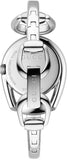 Buy Shop Gucci Horsebit Collection Mother of Pearl Black Dial Silver Steel Strap Watch For Women - YA139503 USA Online
