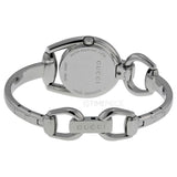 Buy Shop Gucci Horsebit Collection Quartz Brown Dial Silver Steel Strap Watch For Women - YA139501 USA Online