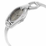 Buy Shop Gucci Horsebit Collection Quartz Brown Dial Silver Steel Strap Watch For Women - YA139501 USA Online