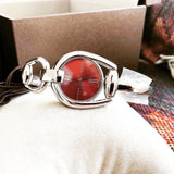 Buy Shop Gucci Horsebit Quartz Red Dial Silver Steel Strap Watch For Women - YA139502 USA Online