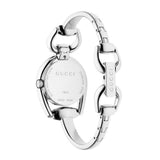 Buy Shop Gucci Horsebit Quartz Red Dial Silver Steel Strap Watch For Women - YA139502 USA Online