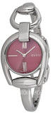 Buy Shop Gucci Horsebit Quartz Red Dial Silver Steel Strap Watch For Women - YA139502 USA Online