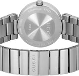 Buy Shop Gucci Interlocking G Brown Dial Silver Steel Strap Watch For Women - YA133506 USA Online