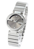 Buy Shop Gucci Interlocking G Brown Dial Silver Steel Strap Watch For Women - YA133506 USA Online