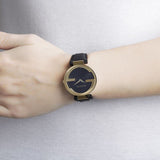 Buy Shop Gucci Interlocking G Grammy Special Edition Black Dial Black Leather Strap Watch for Women - YA133312 USA Online