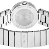 Gucci Interlocking G Quartz Black Dial Black Steel Strap Watch For Women - YA133502