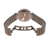 Buy Shop Gucci Interlocking G Quartz Brown Dial Brown Steel Strap Watch for Women - YA133317 USA Online