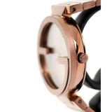 Buy Shop Gucci Interlocking G Quartz Brown Dial Brown Steel Strap Watch for Women - YA133317 USA Online