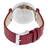 Buy Shop Gucci Interlocking G Quartz Pink Dial Pink Leather Strap Watch For Women - YA133321 USA Online