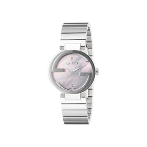 Buy Shop Gucci Interlocking Quartz Watch For Women - YA133505 USA Online