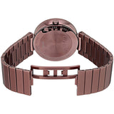 Buy Shop Gucci Interlocking XL Brown Dial Brown Steel Strap Watch For Men - YA133211 USA Online