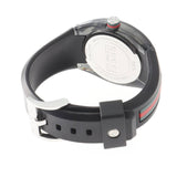 Buy Shop Gucci Sync Quartz Black Dial Black Rubber Strap Watch For Men - YA137301 USA Online