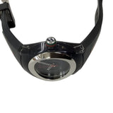 Buy Shop Gucci Sync Quartz Black Dial Black Rubber Strap Watch For Men - YA137301 USA Online