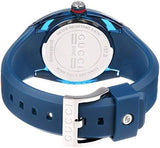 Buy Shop Gucci Sync Quartz Blue Dial Blue Rubber Strap Watch For Men - YA137304 USA Online