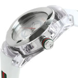Buy Shop Gucci Sync Quartz White Dial White Rubber Strap Unisex Watch - YA137302 USA Online