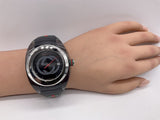Buy Shop Gucci Sync XXL Quartz Black Dial Black Rubber Strap Watch For Men - YA137101 USA Online