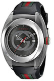 Buy Shop Gucci Sync XXL Quartz Black Dial Black Rubber Strap Watch For Men - YA137101 USA Online