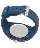 Buy Shop Gucci Sync XXL Quartz Blue Dial Blue Rubber Strap Watch For Men - YA137104 USA Online