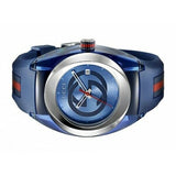 Buy Shop Gucci Sync XXL Quartz Blue Dial Blue Rubber Strap Watch For Men - YA137104 USA Online